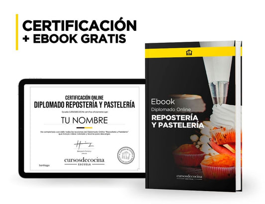 DIPLOMADO EN PASTELERÍA ONLINE CON CERTIFICACIÓN
