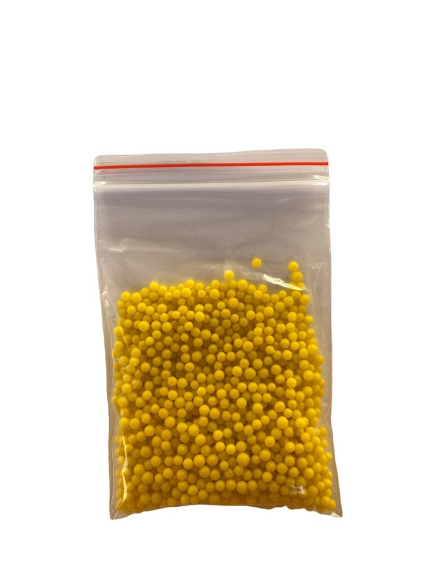 Perlas tamaño P - Amarillo