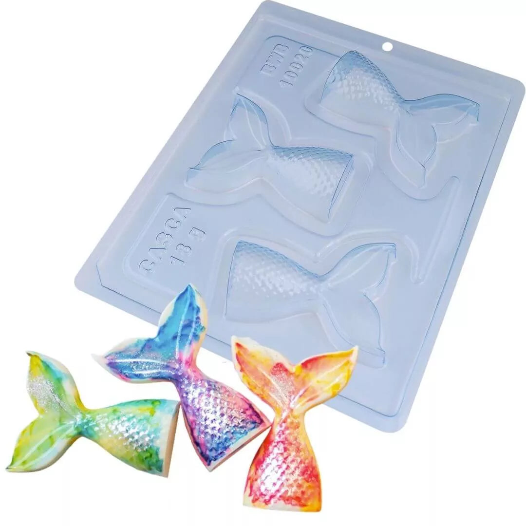 Placa Acetato 3D - Cola de Sirena