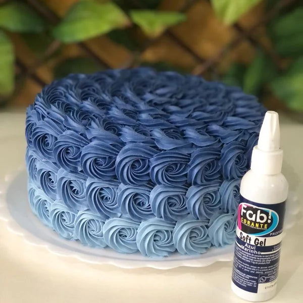 Colorante Fab Soft Gel 25g - Azul Marino