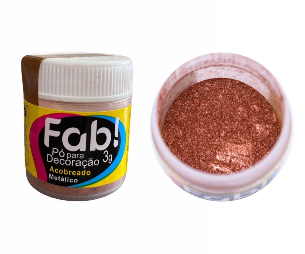 Polvo Matizador Fab 3g - Cobre