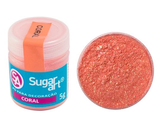 Polvo Matizador Sugar Art 3g - Coral