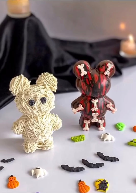 Placa Acetato 3D - Oso Chico