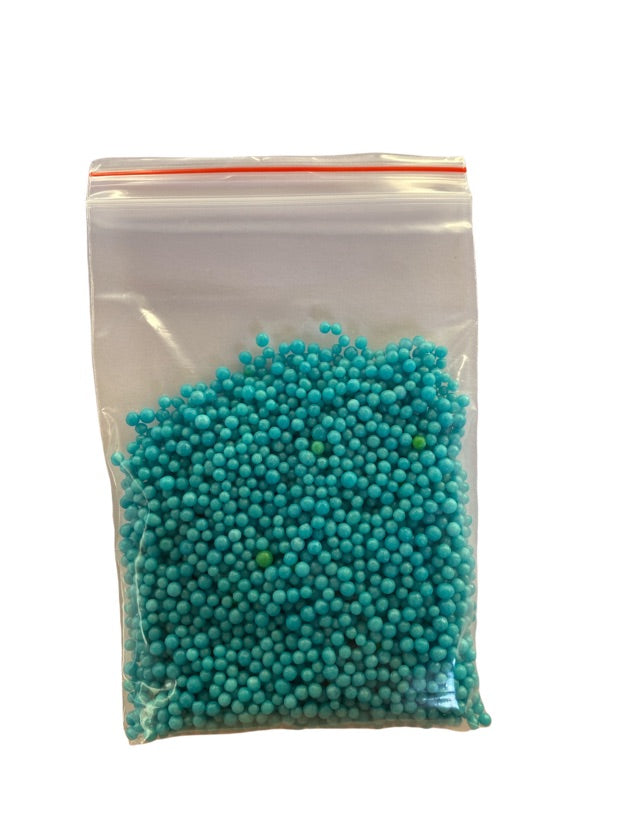 Perlas tamaño P - Celeste