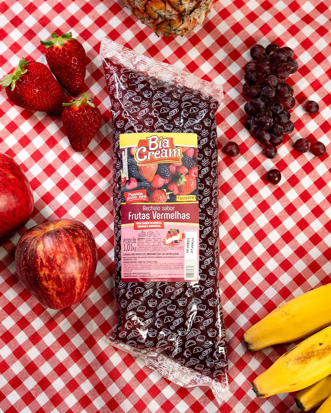 Relleno Horneable 1Kg - Frutos Rojos