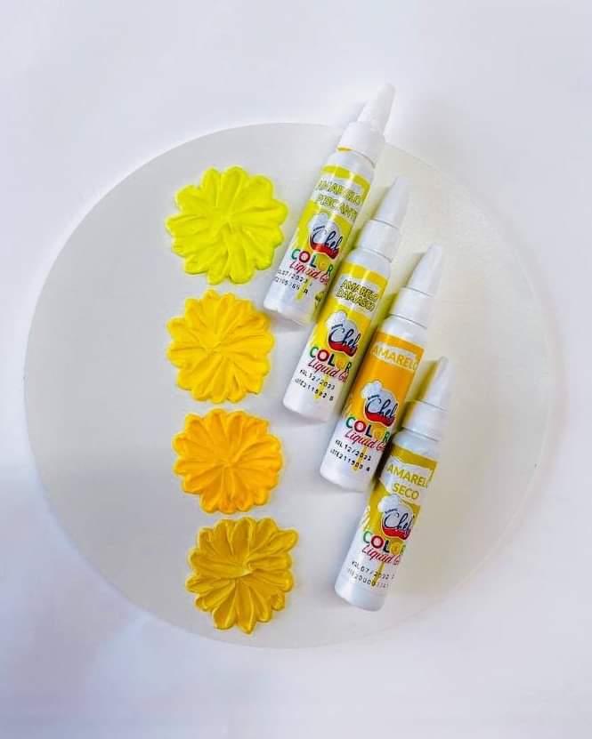 Colorante Liquid Gel Iceberg Chef 25g - Amarillo