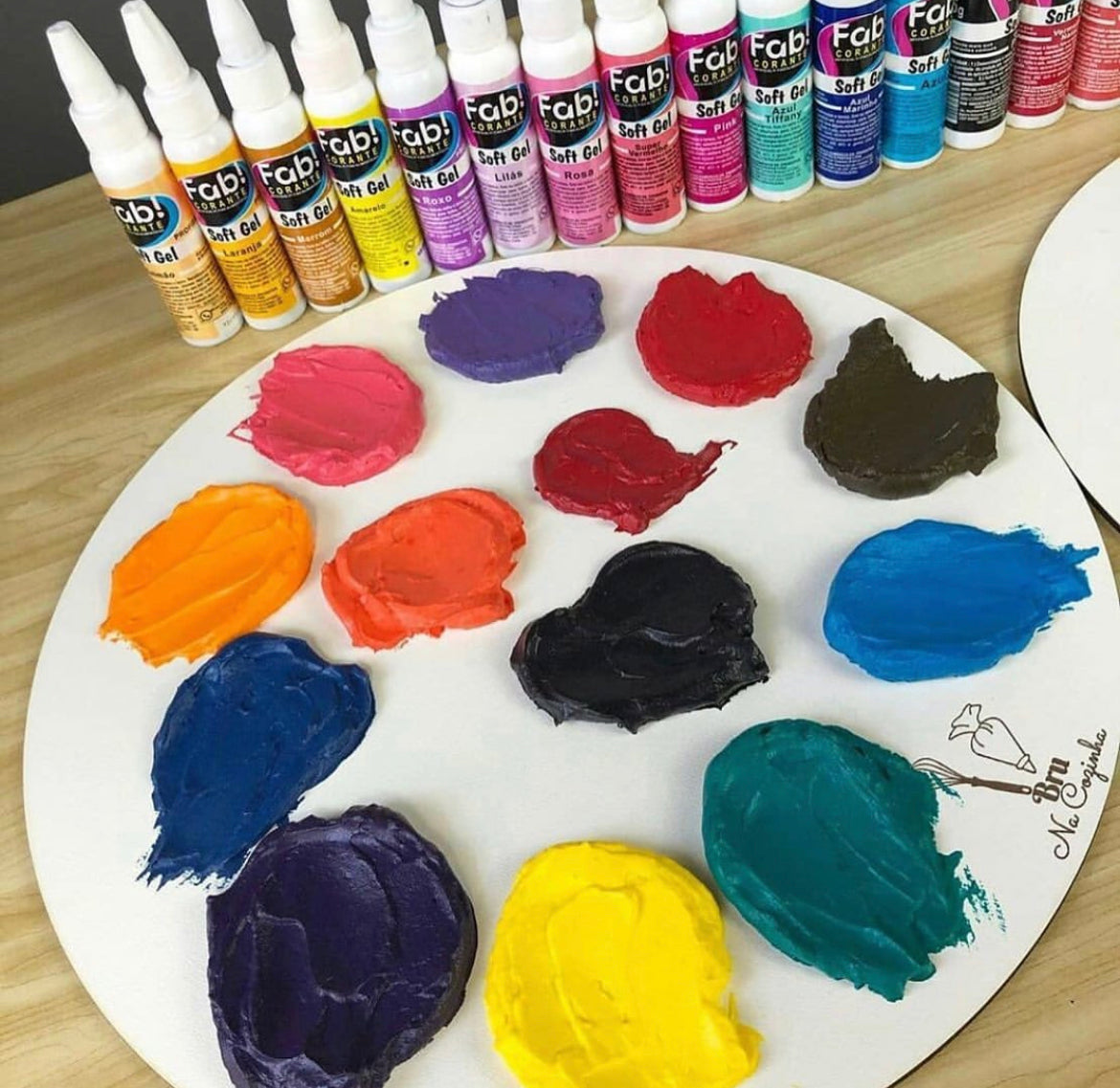 Colorante Fab Soft Gel 25g - Azul Rey