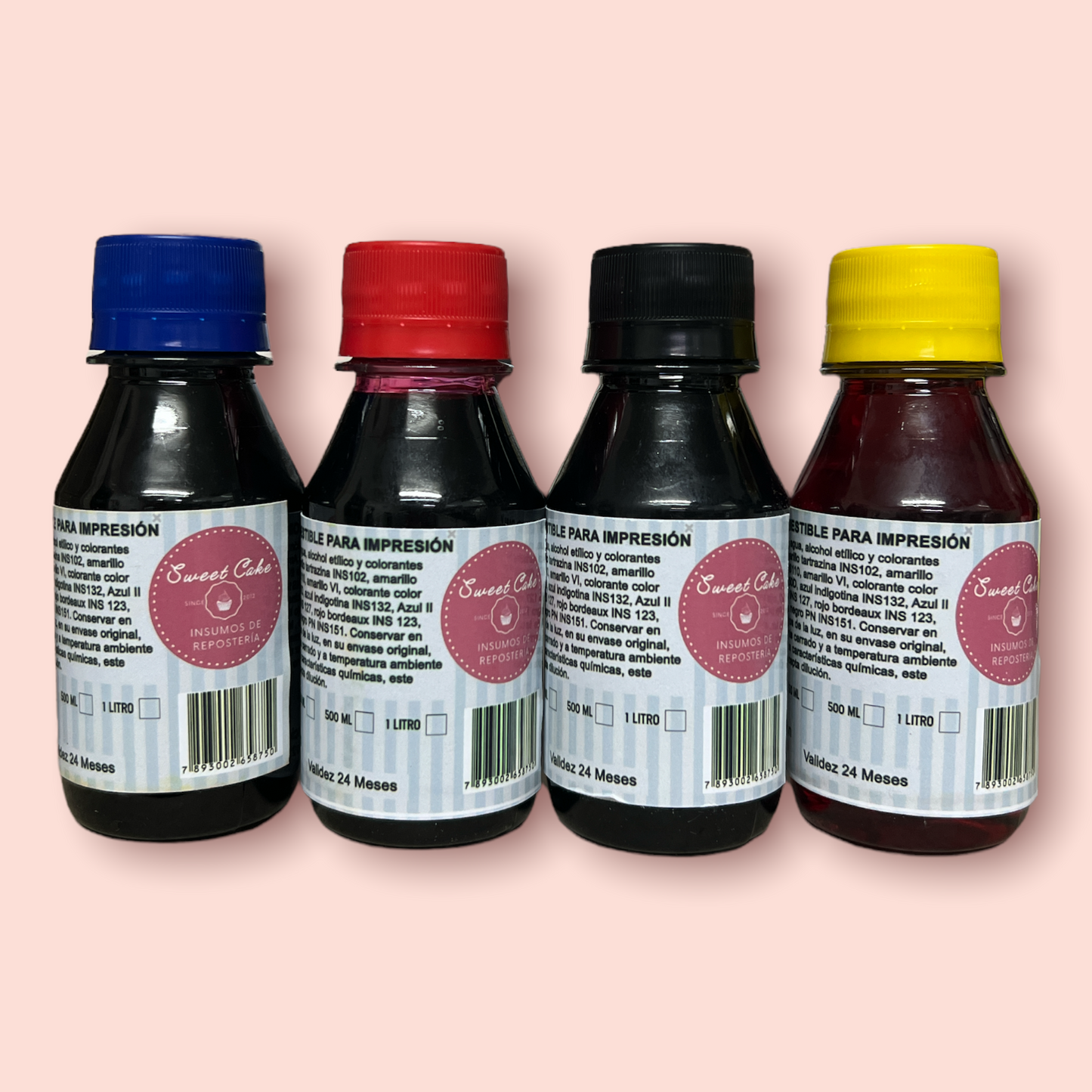 Tinta comestible 100 ml - Rojo