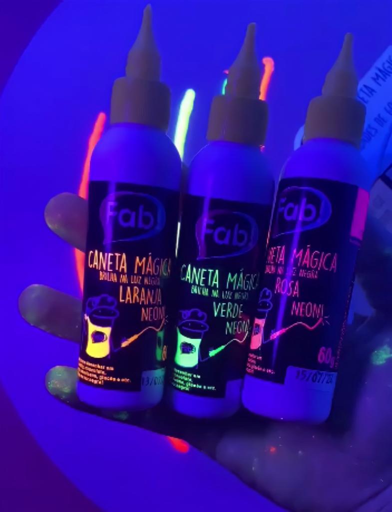 Lápiz Mágico Fab. Marcador Comestible 60g - Amarillo Neón