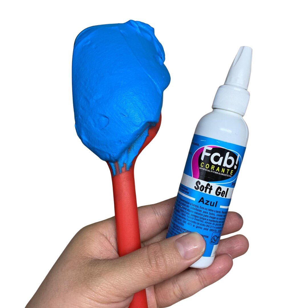 Colorante Fab Soft Gel 25g - Azul