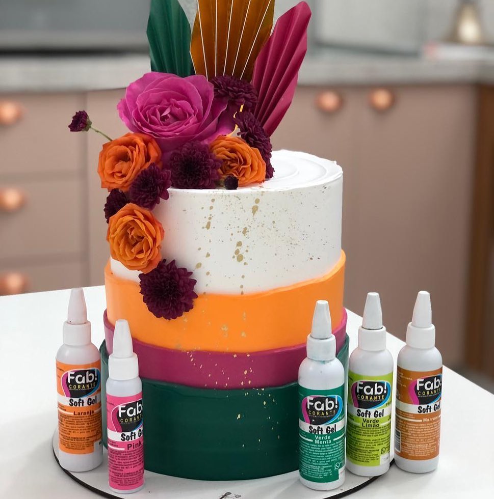 Colorante Fab Soft Gel 25g - Naranja