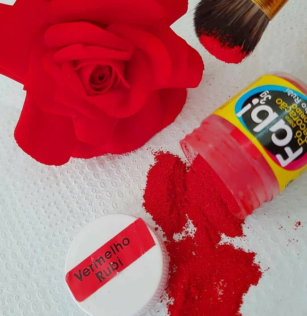 Polvo Matizador Fab 3g - Rojo Rubí