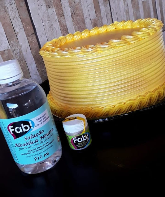 Brillo para decoración Fab 3g - Amarillo