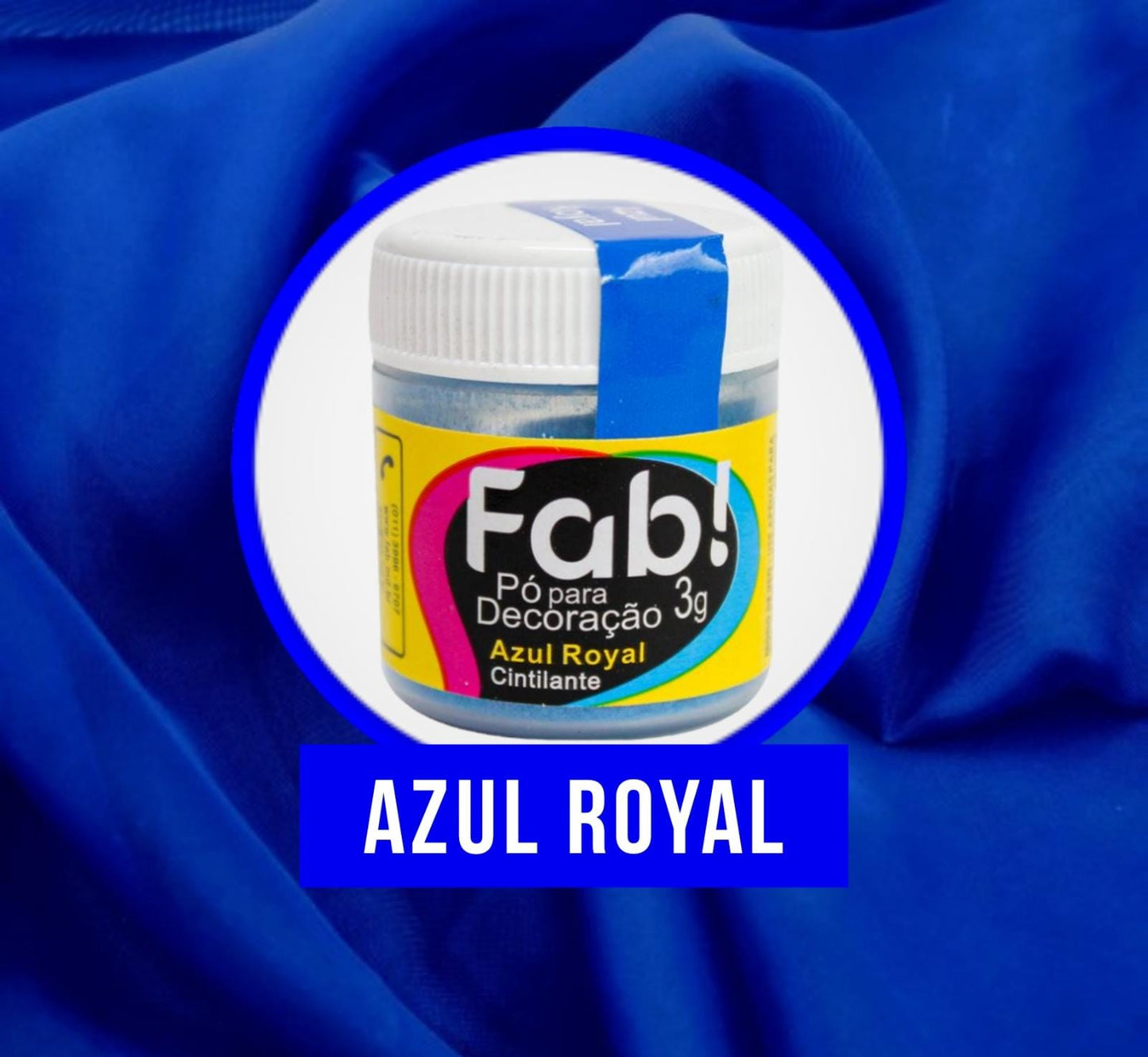 Polvo Matizador Fab 3g - Azul Royal