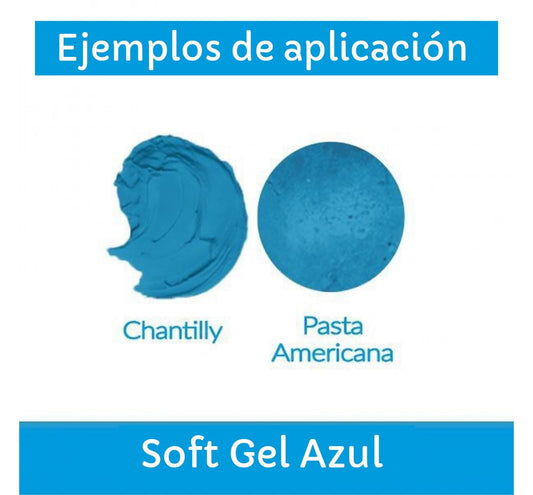 Colorante Fab Soft Gel 25g - Azul