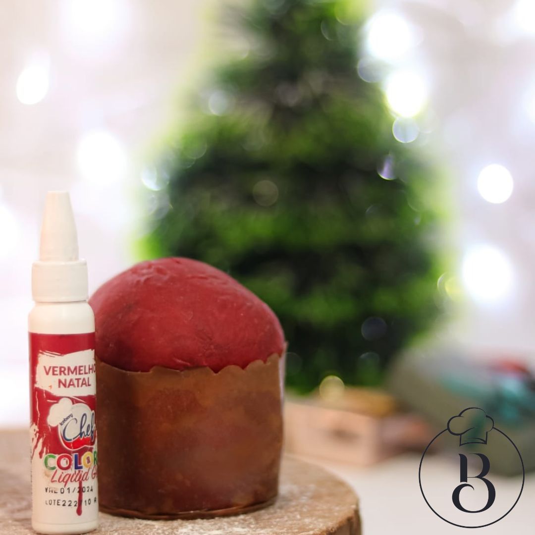 Colorante Liquid Gel Iceberg Chef 25g - Rojo Navidad