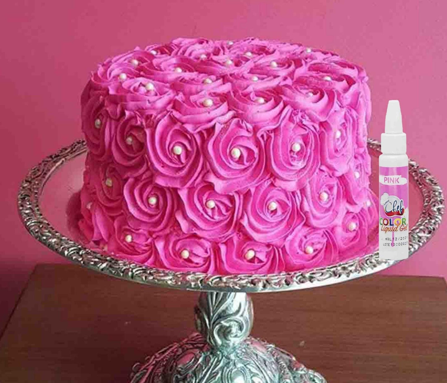 Colorante Liquid Gel Iceberg Chef 25g - Pink
