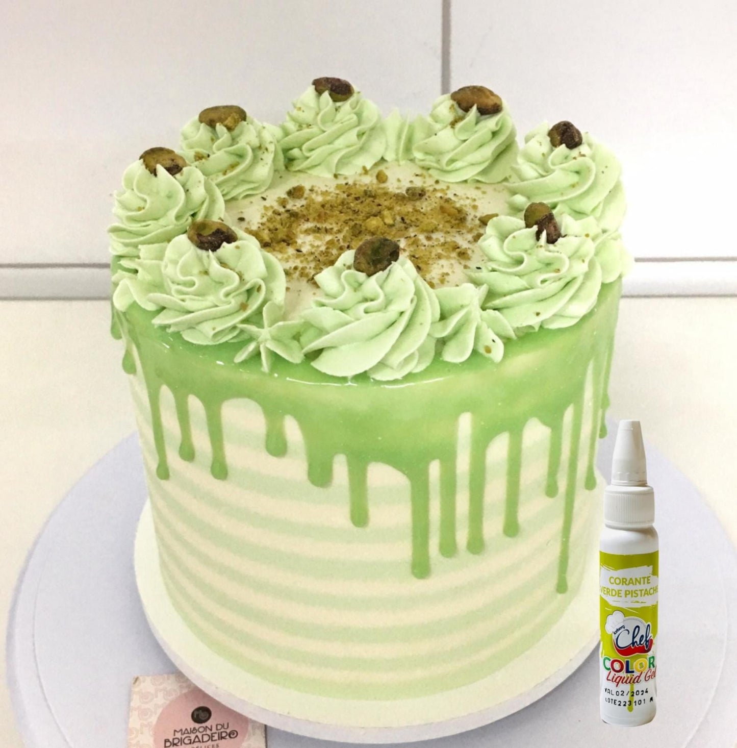 Colorante Liquid Gel Iceberg Chef 25g - Verde Pistacho