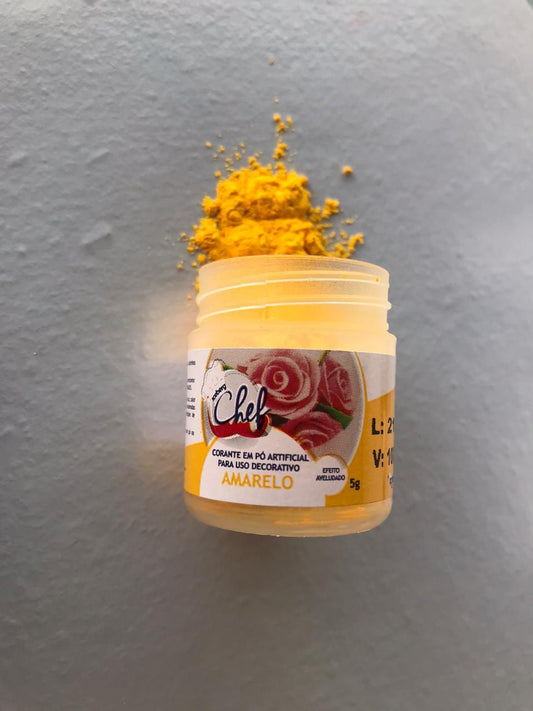 Polvo Matizador Iceberg Chef - Amarillo 5g