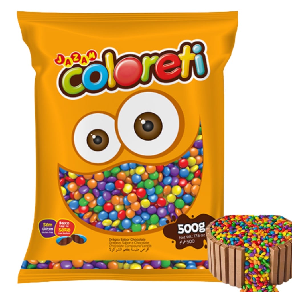 Chocolate confitado Coloreti 500g