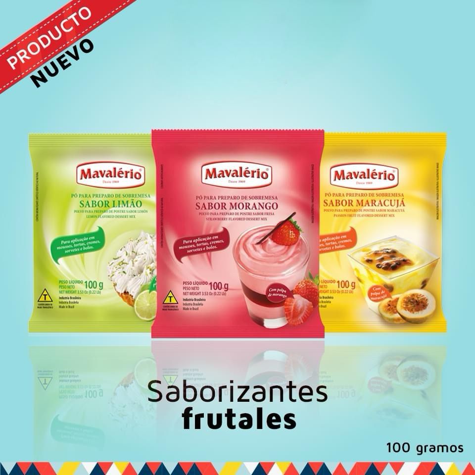 Polvo para Postres y Rellenos 100g - Limón