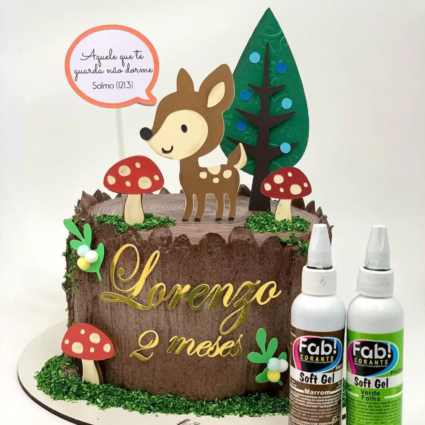 Colorante Fab Soft Gel 25g - Verde Hoja