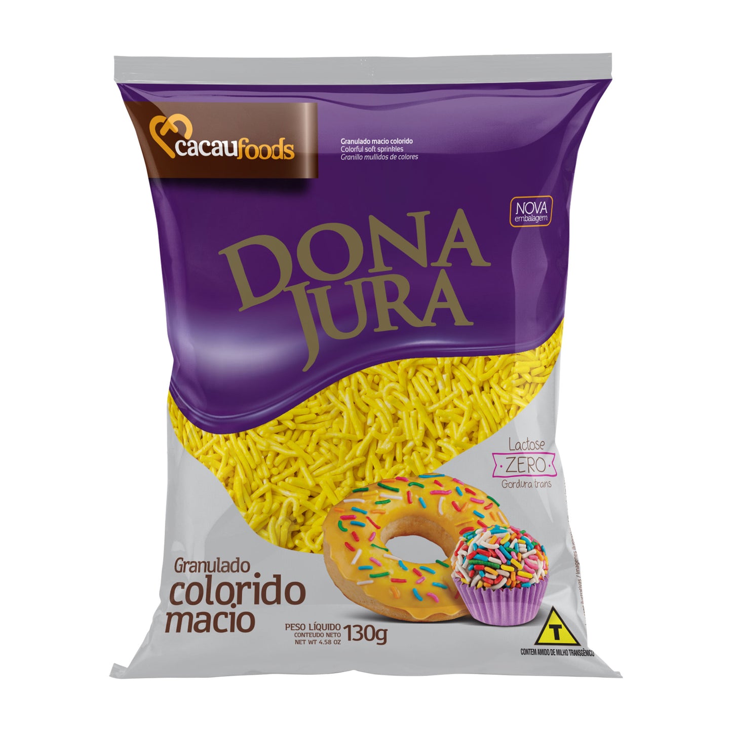 Chocolate Granulado Blando AMARILLO 130g