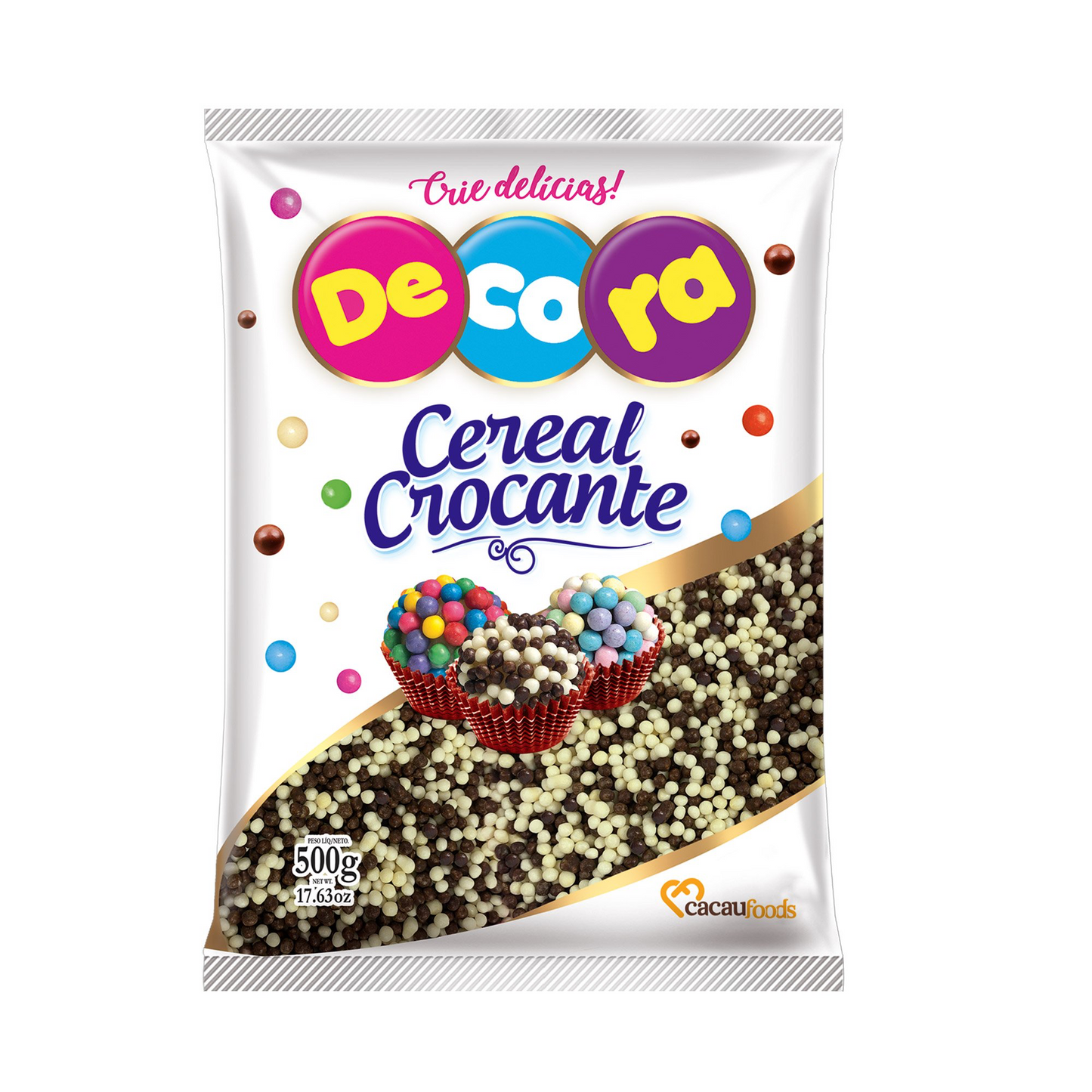 Cereales Crocantes Micro 2mm - 500g NEGRO Y BLANCO