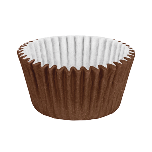 Pirotines Cupcakes 100un. - Marrón