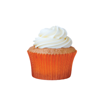 Pirotines Cupcakes 100un. - Naranja