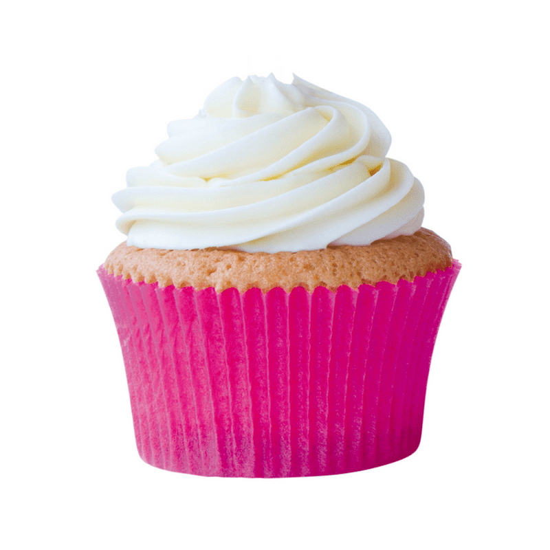 Pirotines Cupcakes 100un. - Pink