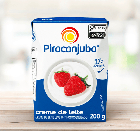 Crema de leche 15% 200g - Piracanjuba