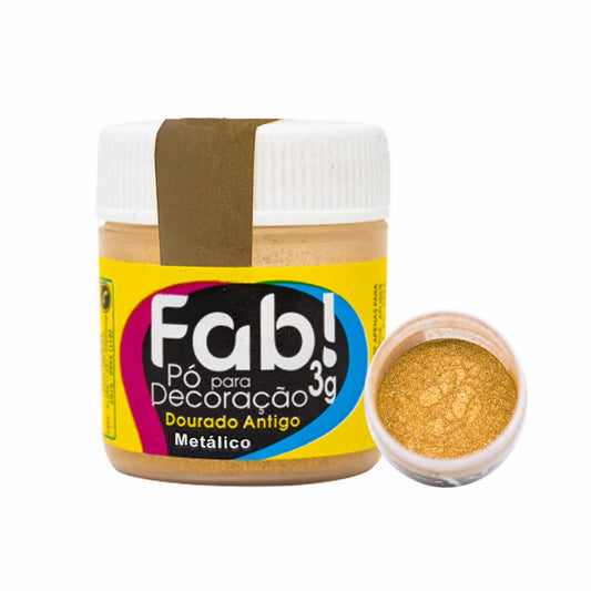 Polvo Matizador Fab 3g - Dorado Antiguo
