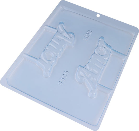 Placa Acetato Simple - Topper Amor