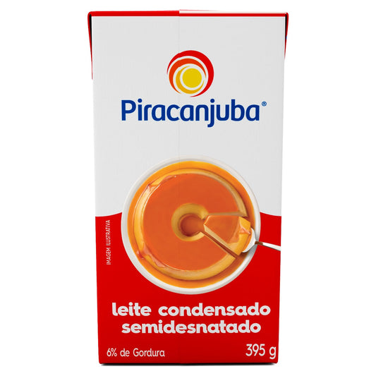 PACK X 10 Leche condensada 395g Semidescremada Piracanjuba