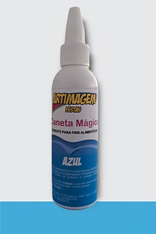 Lápiz Mágico Fab. Marcador Comestible 60g - Azul