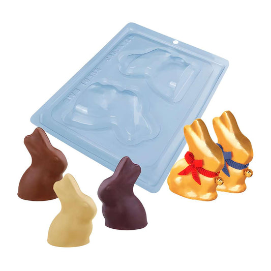 Placa Acetato y Silicona 3D - Conejito Pascua