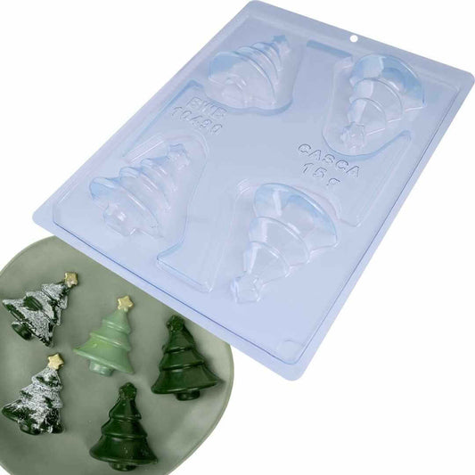 Placa Acetato 3D - Árbol P Navidad