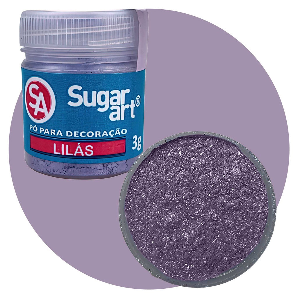 Polvo Matizador Sugar Art 3g - Lila
