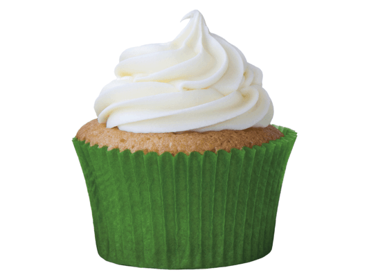 Pirotines Cupcakes 100un. - Verde Oscuro