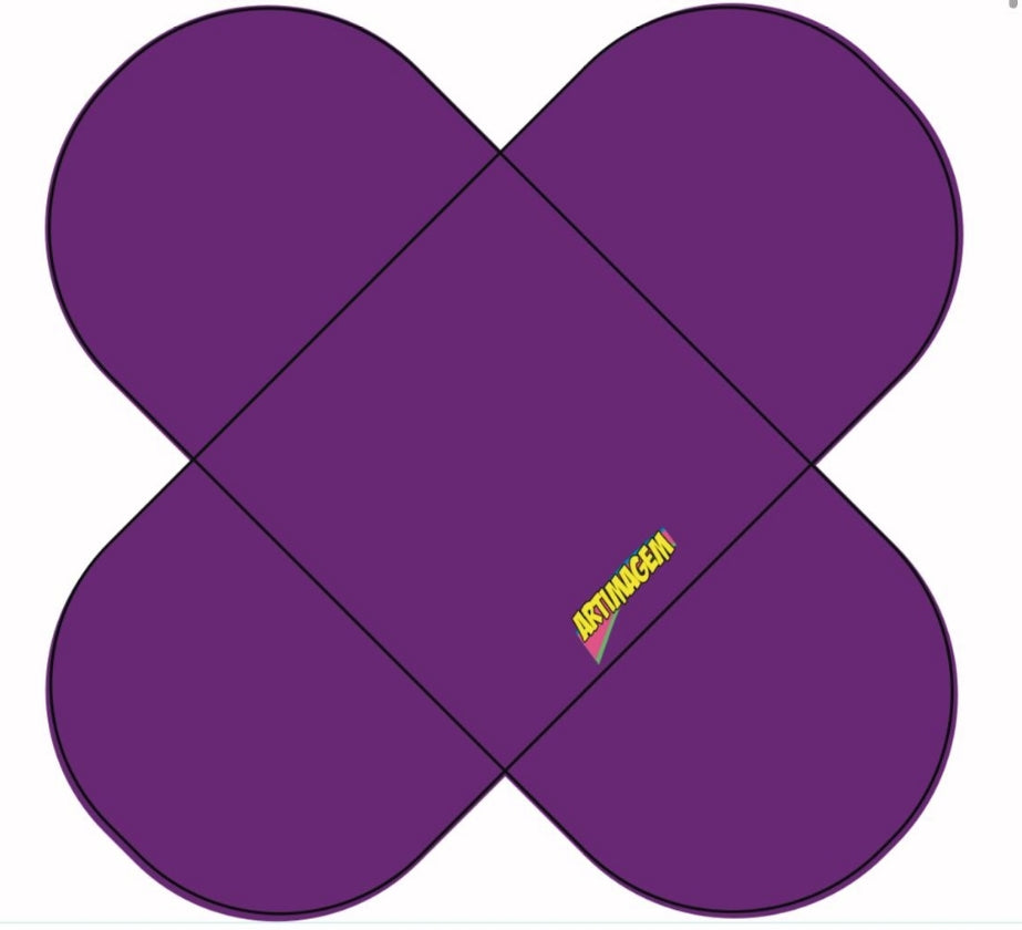 Pirotines Pétalos Lisos - Violeta
