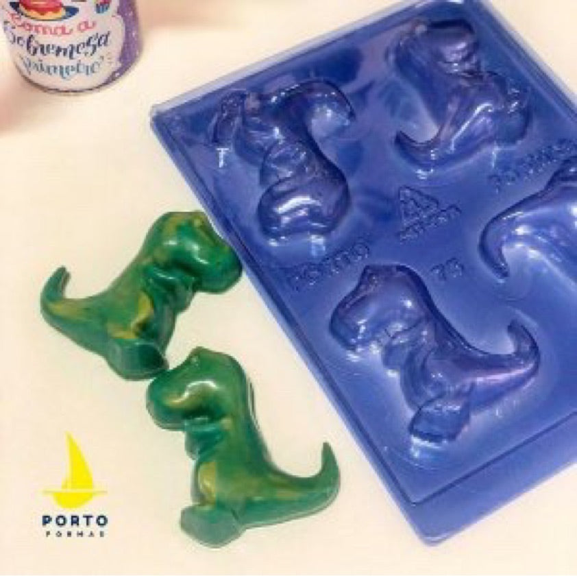 Placa Acetato 3D - Dinosaurio Baby