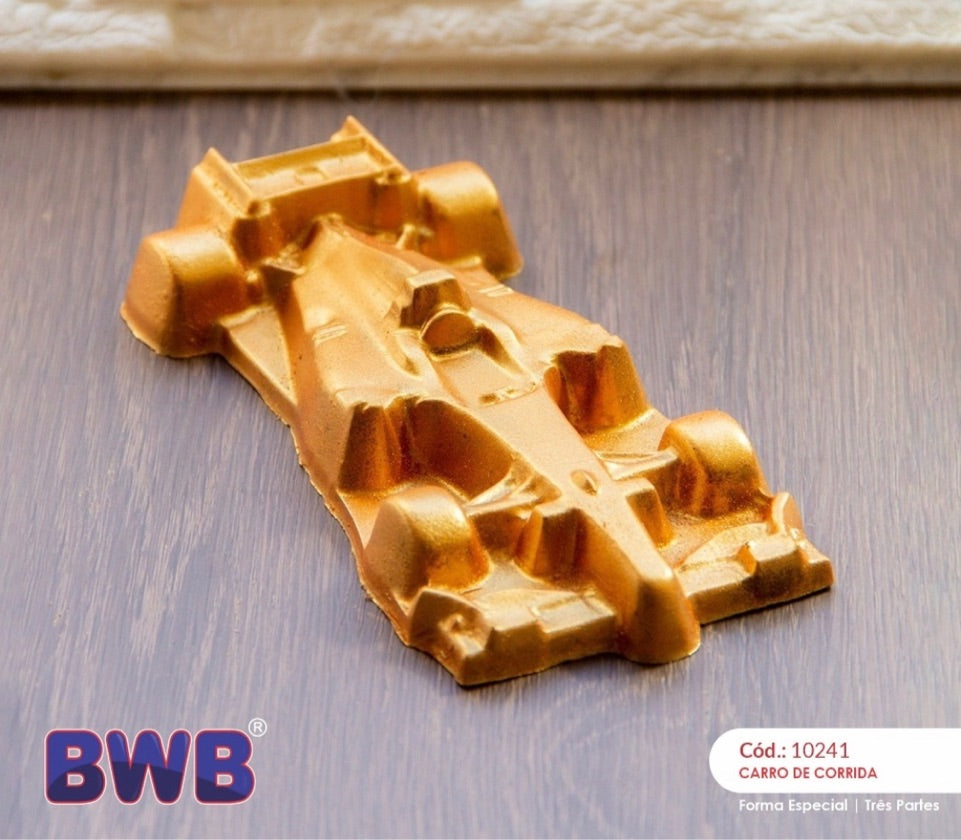 Placa Acetato 3D - Auto de Carrera