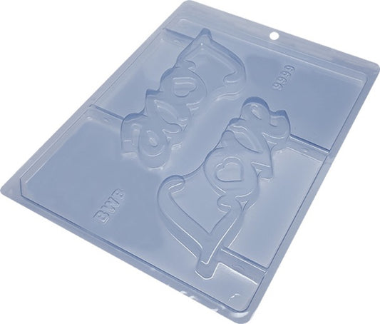 Placa Acetato Simple - Topper Love