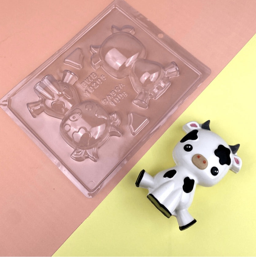 Placa Acetato y Silicona 3D - Vaca