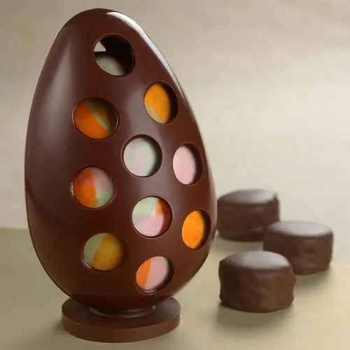 Placa Acetato 3D - Huevo de Pascua calado 500g