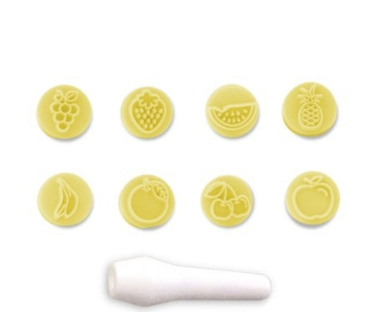Marcadores Frutas 9 piezas