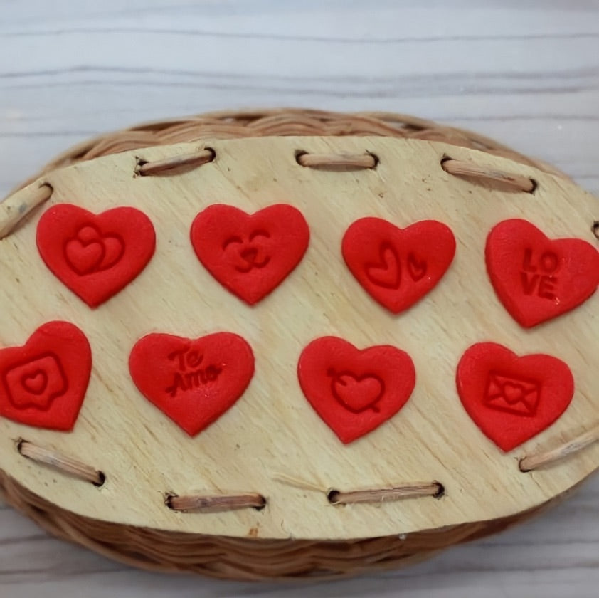 Marcadores Amor 9 piezas