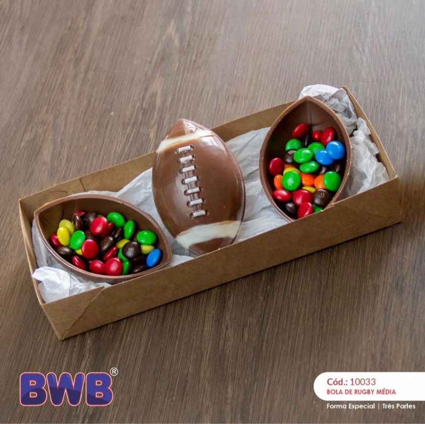Placa Acetato 3D - Pelota Rugby