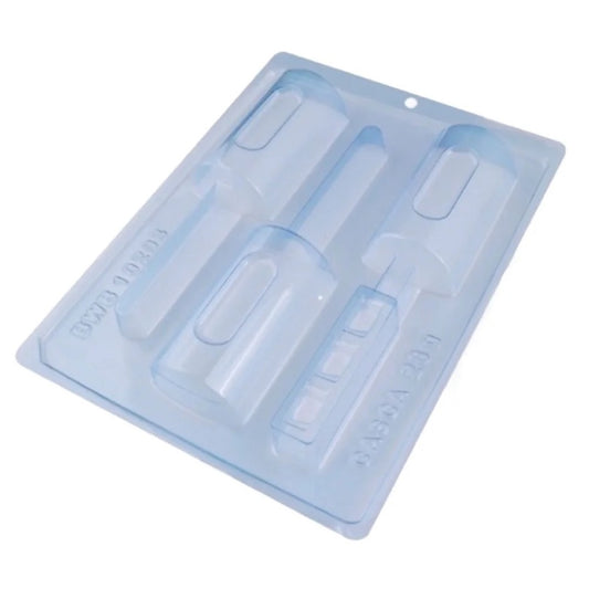 Placa Acetato y Silicona 3D - Paleta Divertida
